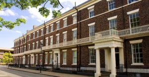 exterior of 8-14 AbercrombySquare, a Georgian building