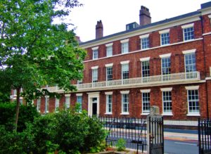 The exterior of the English Department on Abercromby Square.