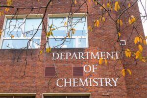 Exterior of the Department of Chemistry