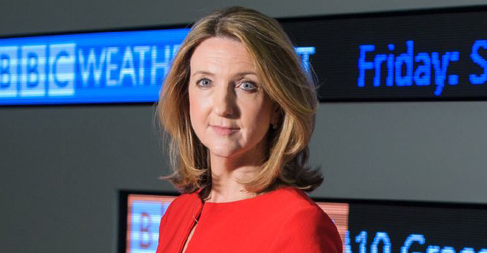 Victoria Derbyshire in the BBC studio